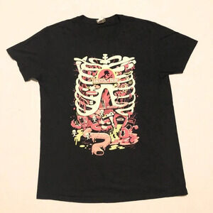 Rick And Morty Anatomy  Park Logo Adult Men Tshirt Size Large